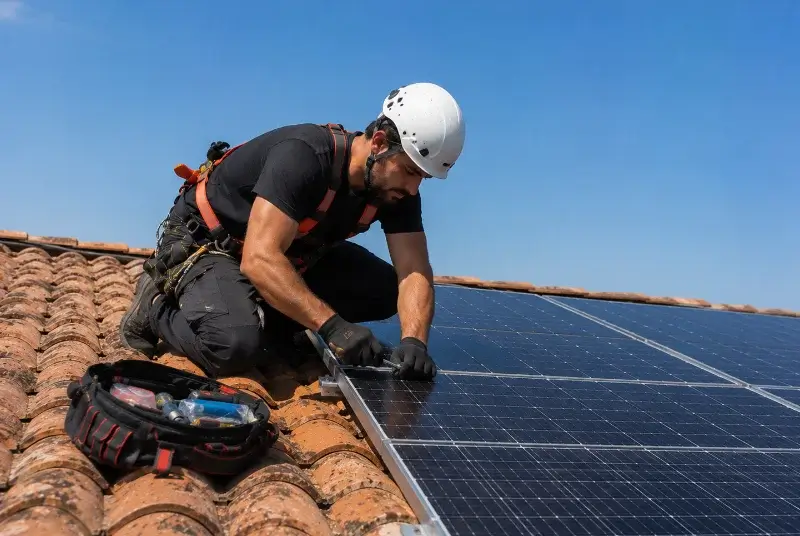 Maintenance et monitoring de panneaux solaires à Vauvert